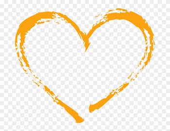 Steelasophical Wedding Dj Love Heart Orange Png - Orange Heart Png