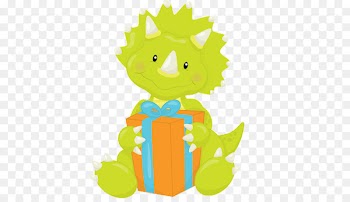 Stegosaurus Dinosaur Birthday Cupcake Baby shower - Dinosaur Birthday Cliparts 