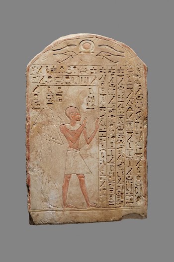 Stela of Ameny and his | Free Photo - rawpixel