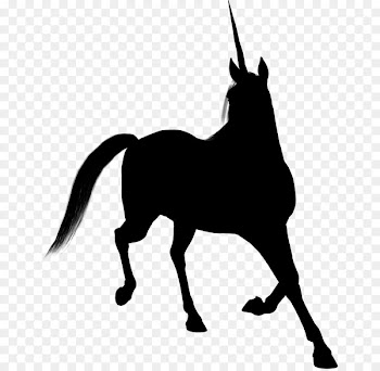 Stencil Mule Silhouette Drawing Fish -  