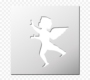 Stencil Scrapbooking Silhouette Drawing Sticker - Silhouette 