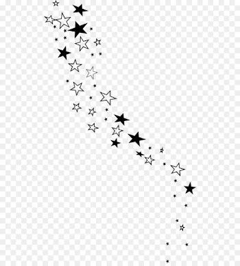 Stencil Silhouette Unicorn Pattern - tattoo 