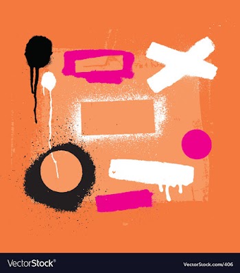 Stencil tools vector image