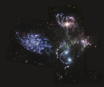 Stephan's Quintet from NASA&rsquo;s James | Free Photo - rawpixel