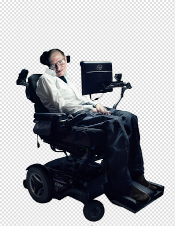 Stephen Hawking in Wheelchair PNG Image - PurePNG | Free ...