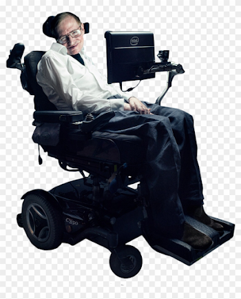 Stephen Hawking In Wheelchair - Stephen Hawking Png, Transparent ...