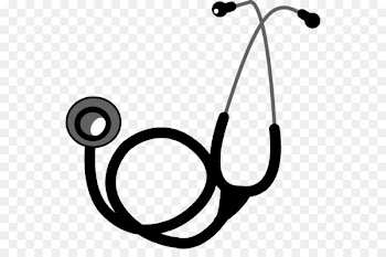 Stethoscope Nursing Medicine Clip art - Cartoon Stethoscope Cliparts 