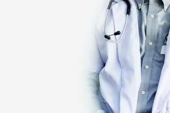 Stethoscope on a doctors gown background | Free  photo - 2310617