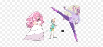 Steven Universe Rose Quartz X Pearl