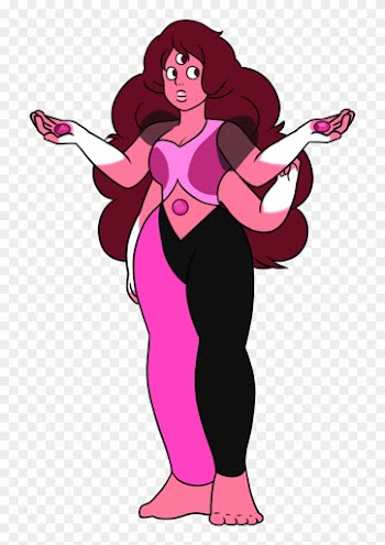 Steven Universe Steven Fuses With Garnet - Rose And Garnet Fusion