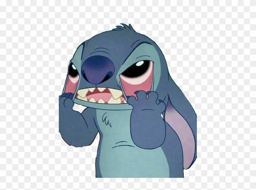Stich Cartoon Angry Angrystich Cutestich Cute Freetoedi - Stitch Cansado
