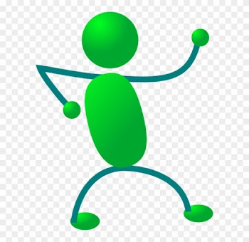 Stick Figure Dancing Vector Clip Art Ibqq6w Clipart - On-the-job Training