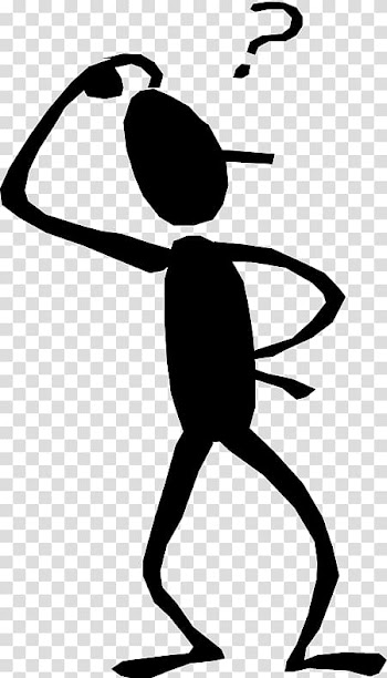 Stick figure Line art , confidence transparent background PNG clipart