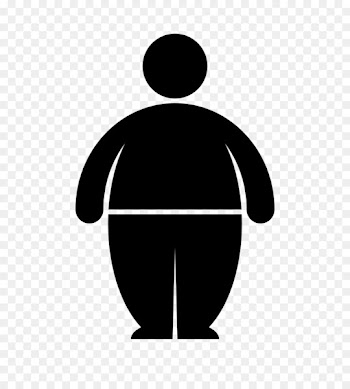 Stick figure Overweight Adipose tissue - fat 
