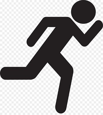 Stick figure Stick Man Running Clip art - fast vector 