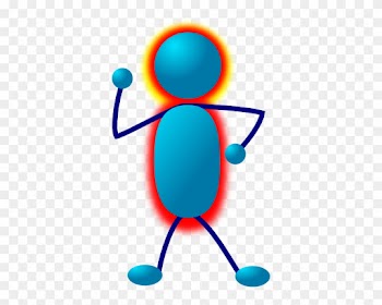 Stick Man Boiling Mad Clip Art - Stick People Clip Art