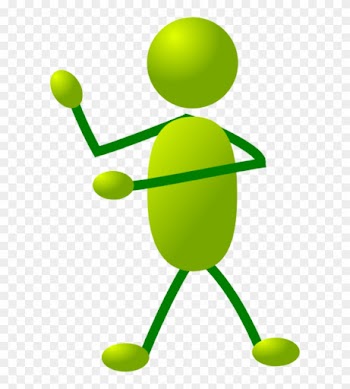 Stick Man Figure Using Arms - Stick People Clip Art