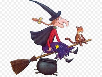 Stick Man Room On The Broom Zog The Gruffalos Child - witch 
