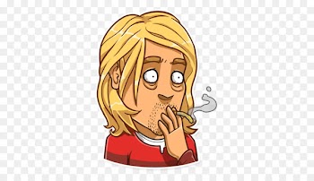 Sticker Actor Clip art Illustration Firman - cobain filigree 