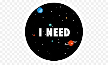 Sticker Adhesive Text Astronaut .de - astronomy 