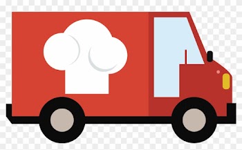 Sticker Advertising Decal Clip Art - Food Truck Sticker
