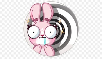 Sticker art Telegram Rabbit Messaging apps - rabbit 