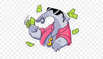 Sticker Clip art VKontakte Anteaters Emoji - Emoji 