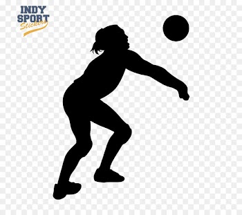 Sticker Clip art Volleyball player Decal - volleyball 