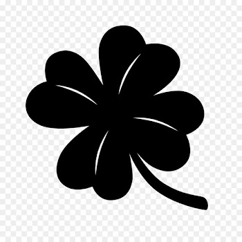 Sticker Clover Font Shamrock Redbubble -  