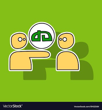 Sticker deviant deviantart social social media vector image
