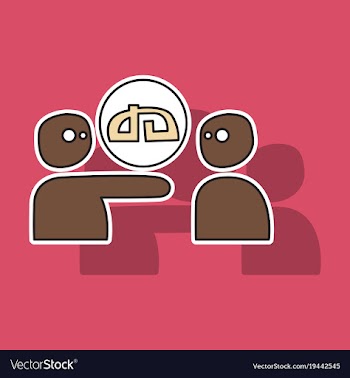 Sticker deviant deviantart social social media vector image