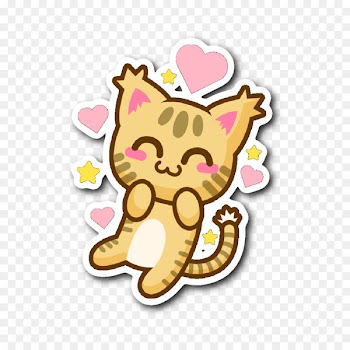 Sticker Die cutting Cat Hello Kitty Cuteness - Cat 