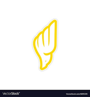 Sticker eagle vector image