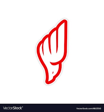 Sticker eagle vector image