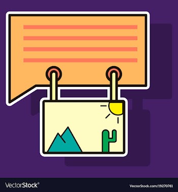 Sticker email attachment icon paper document clip vector image