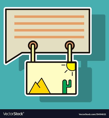 Sticker email attachment icon paper document clip vector image