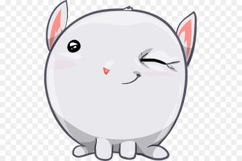 Sticker Emoticon Facebook Tuzki Telegram - facebook 