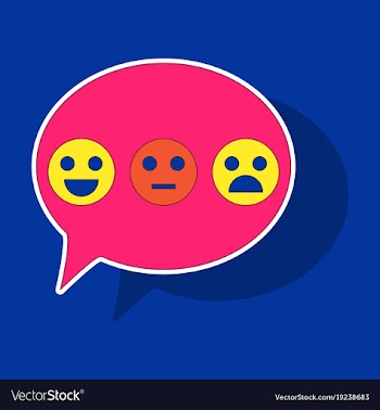Sticker emoticon set icons emoji symbols isolated vector image
