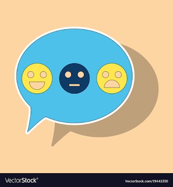 Sticker emoticon set icons emoji symbols isolated vector image