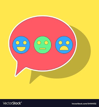 Sticker emoticon set icons emoji symbols isolated vector image