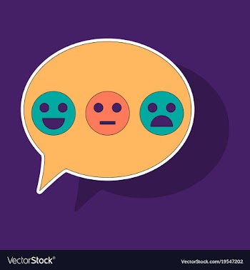 Sticker emoticon set icons emoji symbols isolated vector image