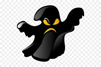 Sticker Ghost Evil clown Drawing - Ghost 