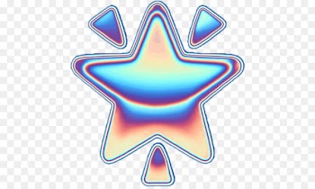 Sticker Holography Clip art - unicorn face 