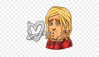 Sticker Illustration Clip art Pikabu Human - cobain filigree 