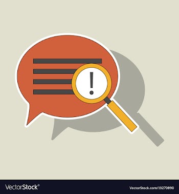 Sticker instagram comment icon message sign post vector image