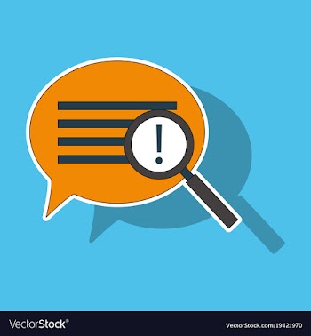 Sticker instagram comment icon message sign post vector image