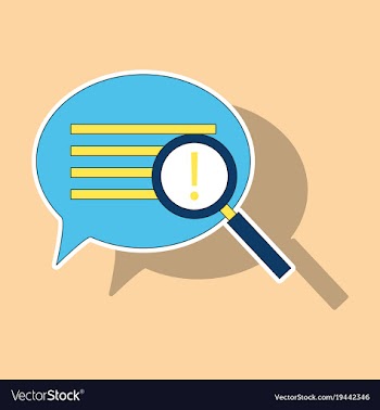 Sticker instagram comment icon message sign post vector image