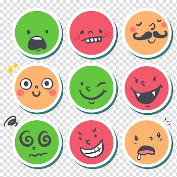 Sticker Label, Color face sticker material transparent background PNG clipart
