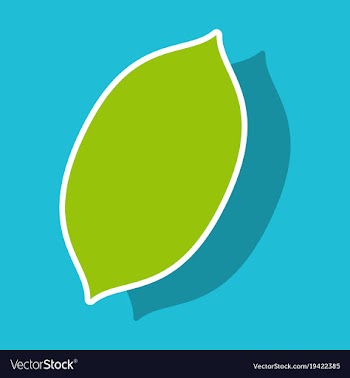 Sticker lemon fresh lemon fruits vector image