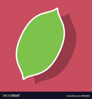 Sticker lemon fresh lemon fruits vector image
